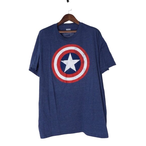 Marvel Captain American Tshirt |‎ Mens XL Cotton Comic - Picture 1 of 9
